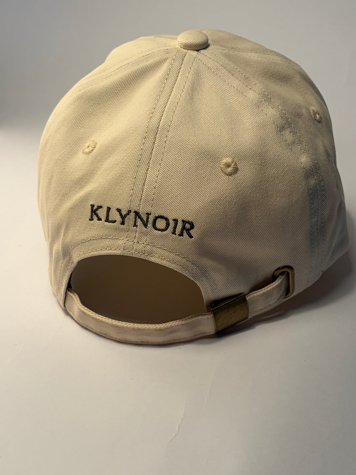 KLYNOIR Luxurious Twill Crème and Forest Green Cap