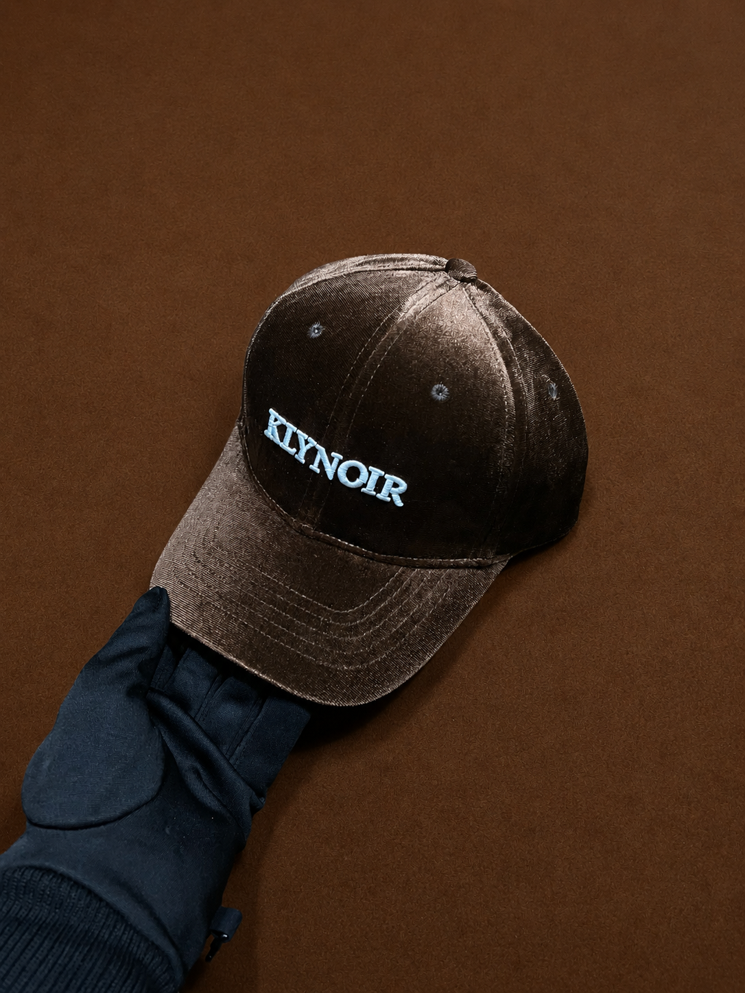 Brown Velvet KLYNOIR Cap