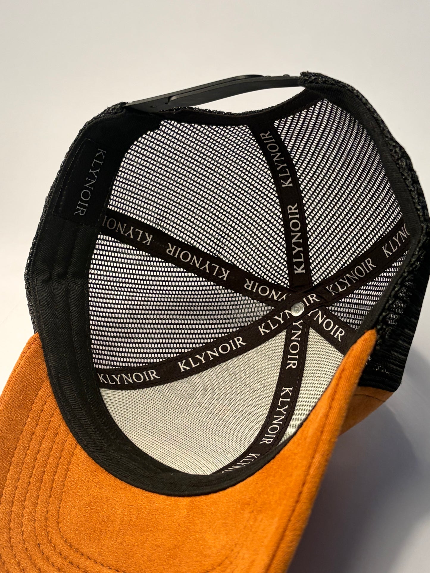 KLYNOIR Smooth Suede Brown Trucker Cap